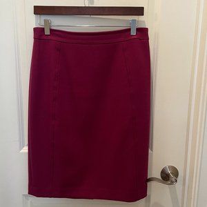 Pencil Skirt Raspberry